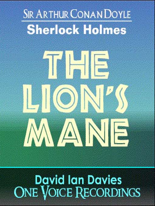 Title details for The Adventure of the Lion's Mane by David Ian Davies - Available